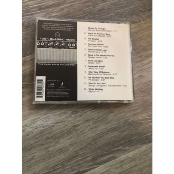 100% Classic Rock - The Original Hits. Various Artists - Music CD . Pre Owned - Picture 4 of 7